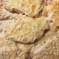 Léránt Hajnalka Cooksnap-ja, amikor elkészítette a(z) Tepsiben sült sajtos karaj receptet.