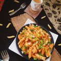 Lovely Agrawal का कुकस्नैप जब उन्होंने इंडियन स्टाइल पास्ता ((ndian style pasta recipe in Hindi) बनाया था।