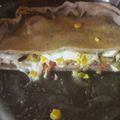 El cooksnap de Jessica Osorio cuando hizo Tarta Fugazza.