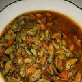 Cooksnap dari fajrinasari untuk resep Kerang kupas saus padang