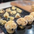 El cooksnap de Cami Alvarez cuando hizo Muffins de arándanos con crumble.