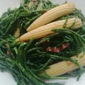 Wei Li 的 戀愛食譜我們結婚吧！！「海蘆筍遇辣米筍」 cooksnap