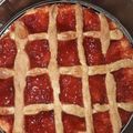El cooksnap de Alejandra Ordóñez cuando hizo Pastafrola.