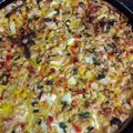 El cooksnap de Leandro Elvira cuando hizo Tarta de pollo (lo que me sobró del relleno de las empanadas).