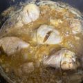 El cooksnap de Dominique Kenique cuando hizo Muslos de pollo en pepitoria.