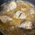 El cooksnap de Dominique Kenique cuando hizo Muslos de pollo en pepitoria.