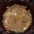 El cooksnap de Carlos Bernardino cuando hizo Longaniza con nopales.