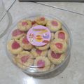 Cooksnap dari Wiwit Astriani untuk resep 39. Strawberry Thumbprint Cookies