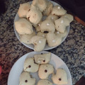 El cooksnap de Mariana M cuando hizo Masitas rellenas de dulce de leche y Chip de chocolate.