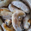 Brigi Fehér Csanádi Cooksnap-ja, amikor elkészítette a(z) Hókifli receptet.