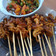 Cooksnap dari Mama Raufa untuk resep Sate jamur tiram bumbu kacang#bakulan