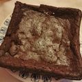 El cooksnap de Angela Mabel Nievas Pastén cuando hizo Brownie de porotos negros.