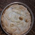 El cooksnap de Silvia Salomone cuando hizo Tarta de dulce de leche, nueces y merengue.