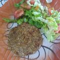 El cooksnap de Gisse cuando hizo Hamburguesas de lentejas 🍔.