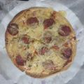 rolypolyrovs's cooksnap of when they made Tortilla Oven Baked Pizza.