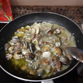 El cooksnap de Rafa Zazu cuando hizo Almejas a la marinera.