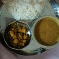 Shriya shah's cooksnap of when they made Dal chawal.
