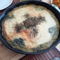 El cooksnap de Alfredo Salazar cuando hizo Espinacas Gratinadas.