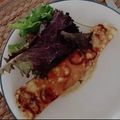 Cooksnap de Filipa Vasconcelos quando cozinhou Crepes de Fiambre e Queijo Gratinados.