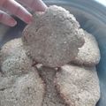 El cooksnap de Nati cuando hizo Galletitas integrales dulces.