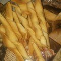 El cooksnap de Gabriela Perelló cuando hizo Palitos de Queso.