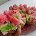 Cooksnap dari Bunda Nayla untuk resep 249. Bolu Kukus Semangka