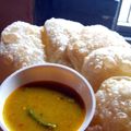 sandhya Dutta 's cooksnap of when they made লুচি ঘুঘনি(Luchi ghugni recipe in Bengali).