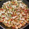 El cooksnap de Justino Gonzalez Sanchez cuando hizo Fajitas de pollo.