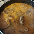 El cooksnap de CHARY VALLE cuando hizo Chamorro de cerdo en caldo.