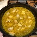 El cooksnap de Xavi cuando hizo Arroz meloso con pechuga de pollo al curry y un toque de garam masala.