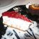 El cooksnap de candy cuando hizo Tarta de queso con mermelada de frambuesa.