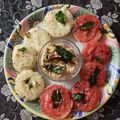 Seema Rana का कुकस्नैप जब उन्होंने इडली सांबर चटनी (idli sambar chutney recipe in Hindi) बनाया था।