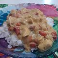 El cooksnap de Guadalupe Delgado cuando hizo Arroz con pollo a la mostaza y verdeo.