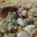 El cooksnap de roderic cuando hizo Arroz meloso con verduras varias.