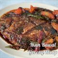 Cooksnap Sesimple Loralin semasa beliau membuat Ikan bawal masak kicap.