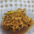 Cooksnap dari Heptari Dewi untuk resep Ayam suwir kecap berbumbu tapi tidak pedas