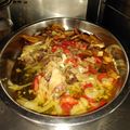 El cooksnap de ALEJANDRO BARDALES CERNA cuando hizo Calamares encebollados con setas shimeji.