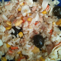 El cooksnap de Patricia A cuando hizo Ensalada de arroz de sobras.