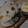 nicolehooper's cooksnap of when they made Garlic & Rosemary Flatbreads.