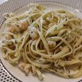 El cooksnap de Number One cuando hizo Espaguetis con gambas.