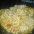El cooksnap de Magali Barrera cuando hizo Arroz con pollo.