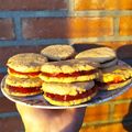 El cooksnap de Pashi Strike cuando hizo Alfajores de limón con fruta o dulce de membrillo 😊.