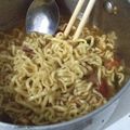 Cooksnap dari Yuana Setiyawati untuk resep Mie Telur pedas / mie dog dog ala mama kinan 😁