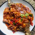 Cooksnap Salina Jalaludin semasa beliau membuat Siakap Tiga Rasa.