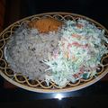 Binta yushau ibrahim's cooksnap of when they made Okpehie rice with fish and plantains.