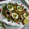 صورة من مطبخ ام اياد وجوري، شاركها بعد تجربة وصفة سلطة مشوية 🥗 حميص جزائري