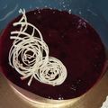El cooksnap de Jessica Lavesolo cuando hizo Cheesecake frío de salsa de frutillas.