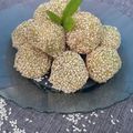 Cooksnap dari Ibuk Rey untuk resep Onde-Onde Pandan Mini