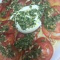 El cooksnap de maybe cuando hizo Carpaccio de tomate con burrata.
