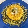El cooksnap de Jose Antonio Perez cuando hizo Risotto de gambas y trigueros.